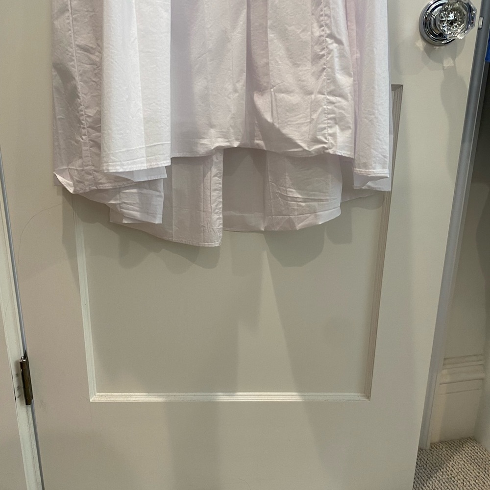 Code X Mode White Tiered Dress - image 4